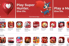 Cả App Store trở ngập tràn sắc đỏ trong những ngày này.