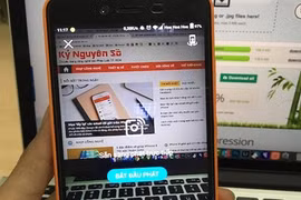 Phát video trực tiếp trên Zalo. Ảnh: MINH HOÀNG