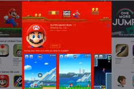 Hàng chục triệu game thủ mobile đang đón chờ Super Mario Run.