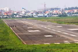 Toàn bộ diện tích Sân bay Gia Lâm rộng khoảng 302,61 ha- (Ảnh: Internet).