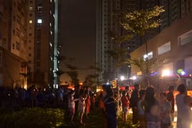 Cháy khu chung cư HQ Plaza, TP. HCM - (Nguồn Intenet)
