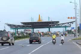 Trạm BOT Mỹ Lộc- Nam Định giảm phí với các phương tiện giao thông.