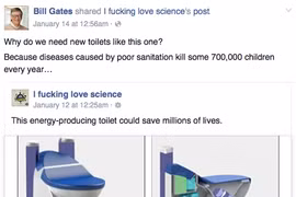 Toilet thông minh Bill Gates khuyên dùng có gì khác lạ?