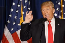 Ứng viên tổng thống Mỹ Donald Trump