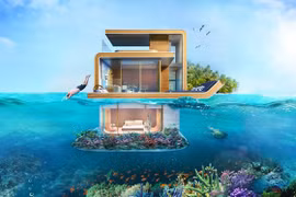 Chiêm ngưỡng nhà dưới nước cực độc ở Dubai