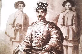 Ảnh phục dựng Vua Minh Mạng.
