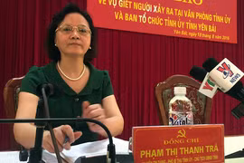 Chủ tịch tỉnh Yên Bái Phạm Thị Thanh Trà
