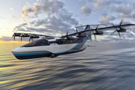 Tàu lượn biển Rcent Seaglider. Ảnh Engineering Interesting.