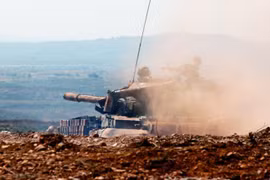Quân đội Syria đẩy lùi cuộc tấn công của HTS trên chiến trường tỉnh Latakia. Ảnh minh họa South Front