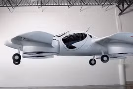 Ô tô bay điện eVTOL của công ty Doroni Aerospace bay thử nghiệm. Ảnh Electrek