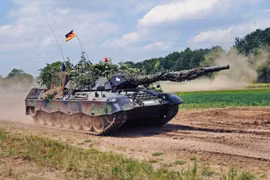 Leopard 1A5 tại Ngày quân sự 2015 ở Uffenheim, ngày 7/6/2015. Ảnh Wikimedia Rainer Lippert.