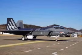 Máy bay tiêm kích tàng hình KF-21 Boramae Hàn Quốc. Ảnh Military Leak