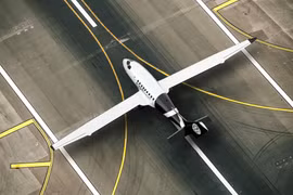 Máy bay chở khách tầm xa chạy điện do Cosmic Aerospace phát triển. Ảnh minh họa Cosmic Aerospace.