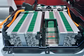 Cấu trúc tổ hợp pin xe điện. Ảnh minh họa Tech Xplore