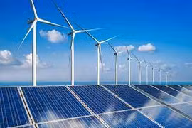 Năng lượng tái tại sẽ thay thế nguồn điện năng than đá. Ảnh minh họa Electrek.