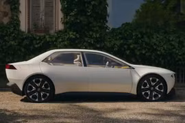 Nguyên mẫu thiết kế ý tưởng xe điện mới Vision Neue Klasse của công ty BMW. Ảnh InsideEVs