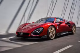 Xe điện thể thao 33 chiếc Stradale do hãng xe Alfa Romeo sản xuất theo yêu cầu. Ảnh Alfa Romeo