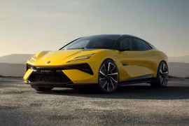 Xe điện siêu sang hiệu suất cao Emeya của Lotus Cars. Ảnh Electrek