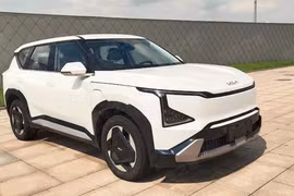 Mẫu xe Kia EV5, sản xuất tại Trung Quốc. Ảnh Electrek