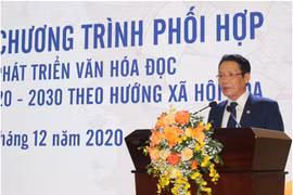 Thứ trưởng Hoàng Vĩnh Bảo phát biểu tại buổi lễ. Ảnh MIC