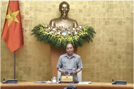 Thủ tướng Nguyễn Xuân Phúc phát biểu tại Hội nghị. (Ảnh MIC)
