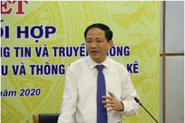 Thứ trưởng Bộ TT&TT Phạm Anh Tuấn phát biểu tại lễ ký kết. Ảnh MIC