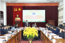 Thứ trưởng Phạm Anh Tuấn phát biểu tại buổi làm việc. Ảnh Mic