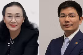 Bà Nguyễn Thị Luận - Phó Viện trưởng thường trực Viện Công nghệ & Nhân lực Quốc tế và ông Đỗ Văn Khắc - Phó Tổng Giám đốc FPT Software