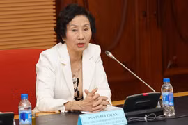 PGS TS Bùi Thị An - Phó Chủ tịch Liên hiệp các hội Khoa học và Kỹ thuật Hà Nội