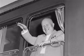 Nikita Khrushchev - người được ho rằng quyết định chuyển Crimea cho Ukraine (Ảnh: Tư liệu)