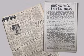 Bài viết của nguyên Tổng bí thư Nguyễn Văn Linh trên Báo Nhân Dân.