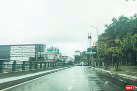 Hầm chui Điện Biên Phủ trước cổng Công viên 29/3