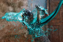 Lễ hội Holi ở Ấn Độ. Nguồn: Shailesh Andrade/Reuters