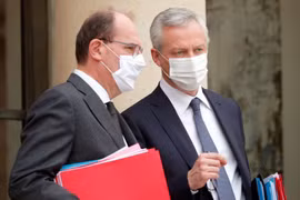 Cuộc họp nội các hàng tuần tại Điện Elysee ở Paris. (Ảnh: Finance Yahoo)