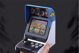 Máy chơi game NEOGEO Mini (Ảnh: Gizmochina)