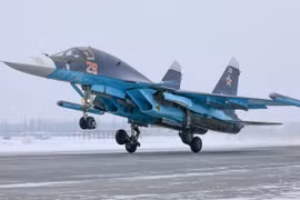 Nga điều động các đơn vị máy bay Su-34 đến "điểm nóng" để đối đầu với NATO (Ảnh: Military Watch Magazine)