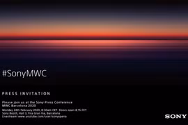 Thông báo của Sony về sự kiện ra của hãng tại triển lãm MWC 2020 (Ảnh: Phone Arena)