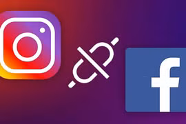 Gỡ liên kết tài khoảng Facebook trên Instagram (Ảnh: Gizbot)