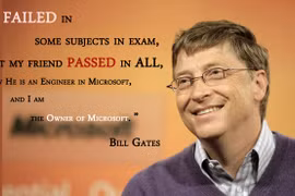 Bill Gates đã gặp phải những thất bại trên con đường trở thành tỉ phú