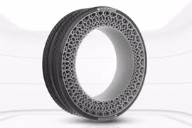 Hankook giới thiếu mẫu lốp xe không hơi độc đáo (Ảnh: Newatlas)