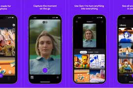 Ứng dụng video AI cho phép người dùng chuyển đổi chất liệu hình ảnh một cách linh hoạt (Ảnh: Gizmochina)