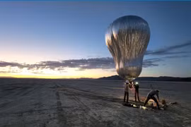 NASA thử nghiệm thành công khinh khí cầu robot với mục đích khám phá bí ẩn trên Sao Kim (Ảnh: IE)