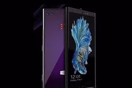 Hình ảnh render chiếc điện thoại sử dụng Windows 10 của hãng Emperion (Ảnh: Windowscentral)
