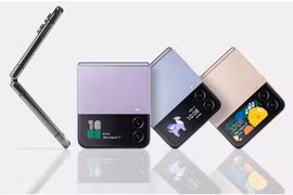 Hình ảnh rò rỉ cho thấy Samsung Galaxy Z Flip 5 sẽ có phần màn hình phụ lớn hơn (Ảnh: Gizmochina)