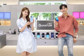 Mẫu Galaxy A Quantum 5G chính thức được Samsung cho ra mắt (Ảnh: Gmsarena)