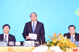 Thủ tướng Chính phủ Nguyễn Xuân Phúc phát biểu tại Diễn đàn Thanh niên khởi nghiệp 2018 với chủ đề “Tìm giải pháp đột phá cho Khởi nghiệp sáng tạo Việt Nam” do Trung ương Đoàn, Hội Liên hiệp Thanh niên Việt Nam tổ chức tại Đà Nẵng