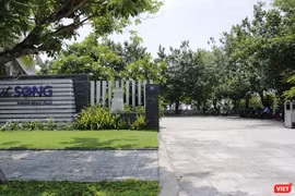 Công trình dự án Khu du lịch biển The Song Đà Nẵng, một điển hình vi phạm trật tự xây dựng diễn ra trên địa bàn quận Ngũ Hành Sơn