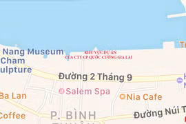 UBND TP Đà Nẵng vừa có văn bản gửi các cơ quan chức năng về việc tạm ngừng cấp phép xây dựng và chuyển nhượng BĐS thuộc dự án Tổ hợp Khu dân cư, Thương mại - Dịch vụ tại đường 2/9 (quận Hải Châu, TP Đà Nẵng) của Công ty CP Quốc Cường Gia Lai.