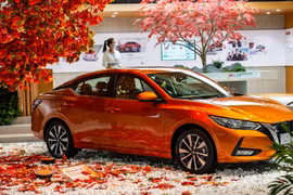 Nissan Sylphy - dòng xe hot mang thương hiệu Nhật Bản tại Trung Quốc (Ảnh: Bloomberg)
