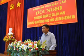 Ông Trần Quốc Cường, Ủy viên Trung ương Đảng, Phó Bí thư Tỉnh ủy Đắk Lắk. Ảnh: UBND tỉnh Đắk Lắk